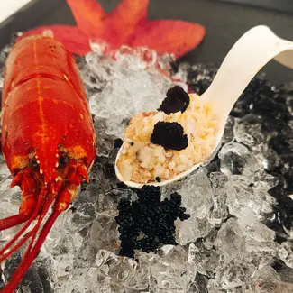 homard truffe